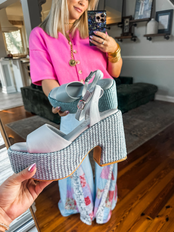 Arden Platforms - Powder Blue