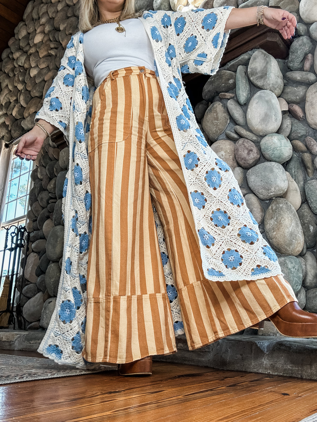 Golden Hour Wide Leg Bottoms