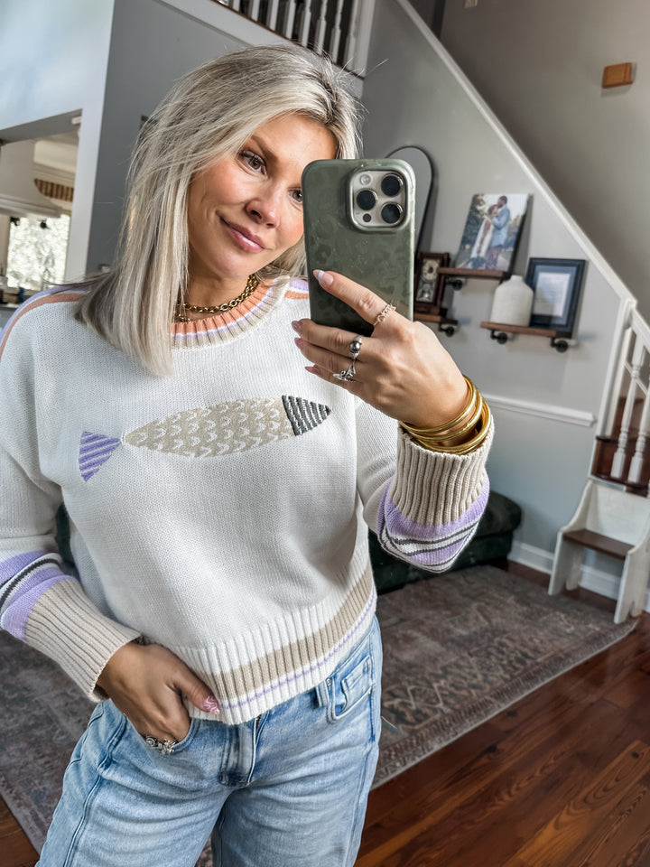 Color Catch Summer Sweater