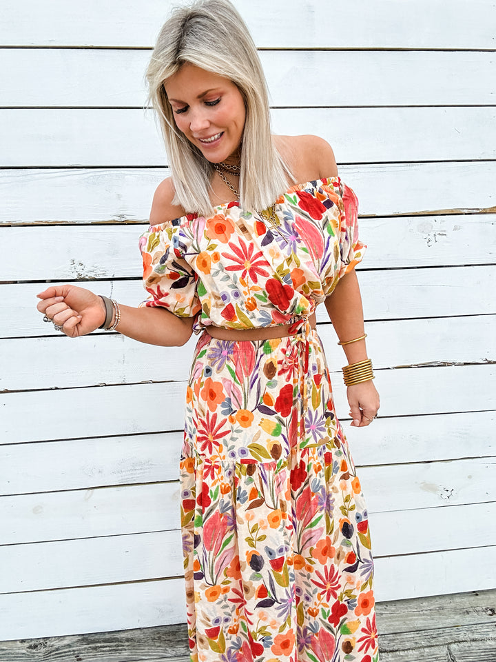 Palm Springs Skirt Set