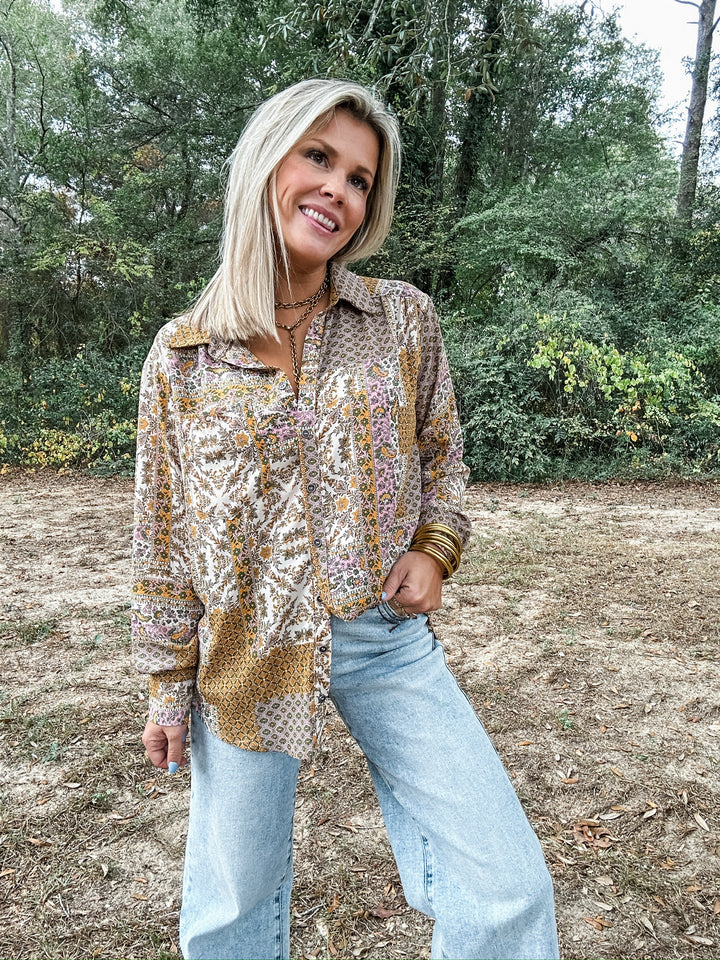 Timeless Twist Button Down