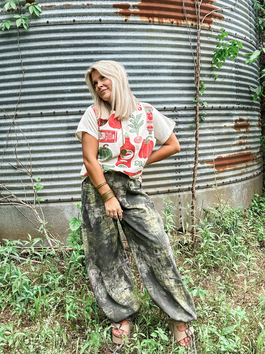 Painted Desert Bottoms - Olive