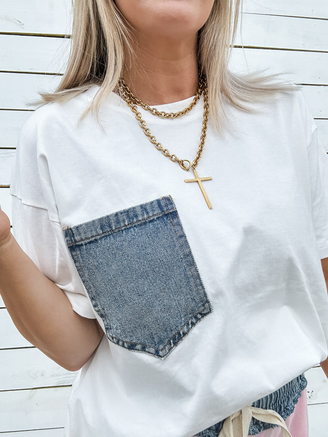 Surprise Me Top - White