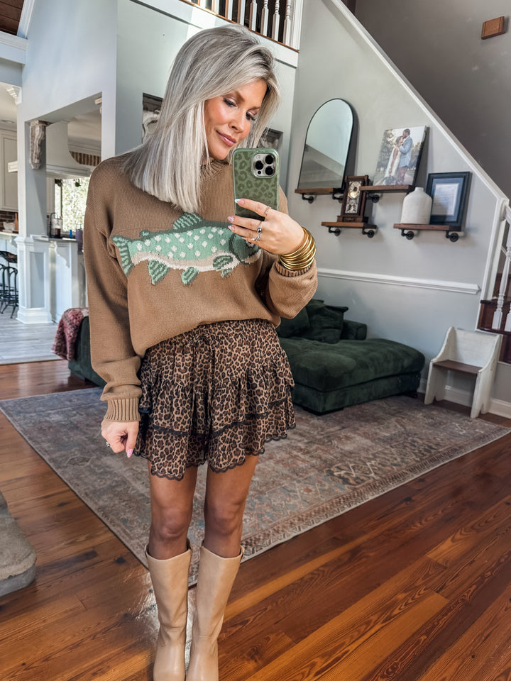 Untamed Cheetah Flare Shorts