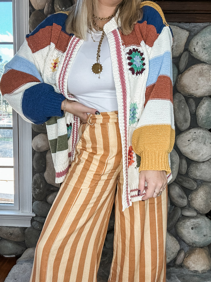 Stay Awhile Crochet Cardigan