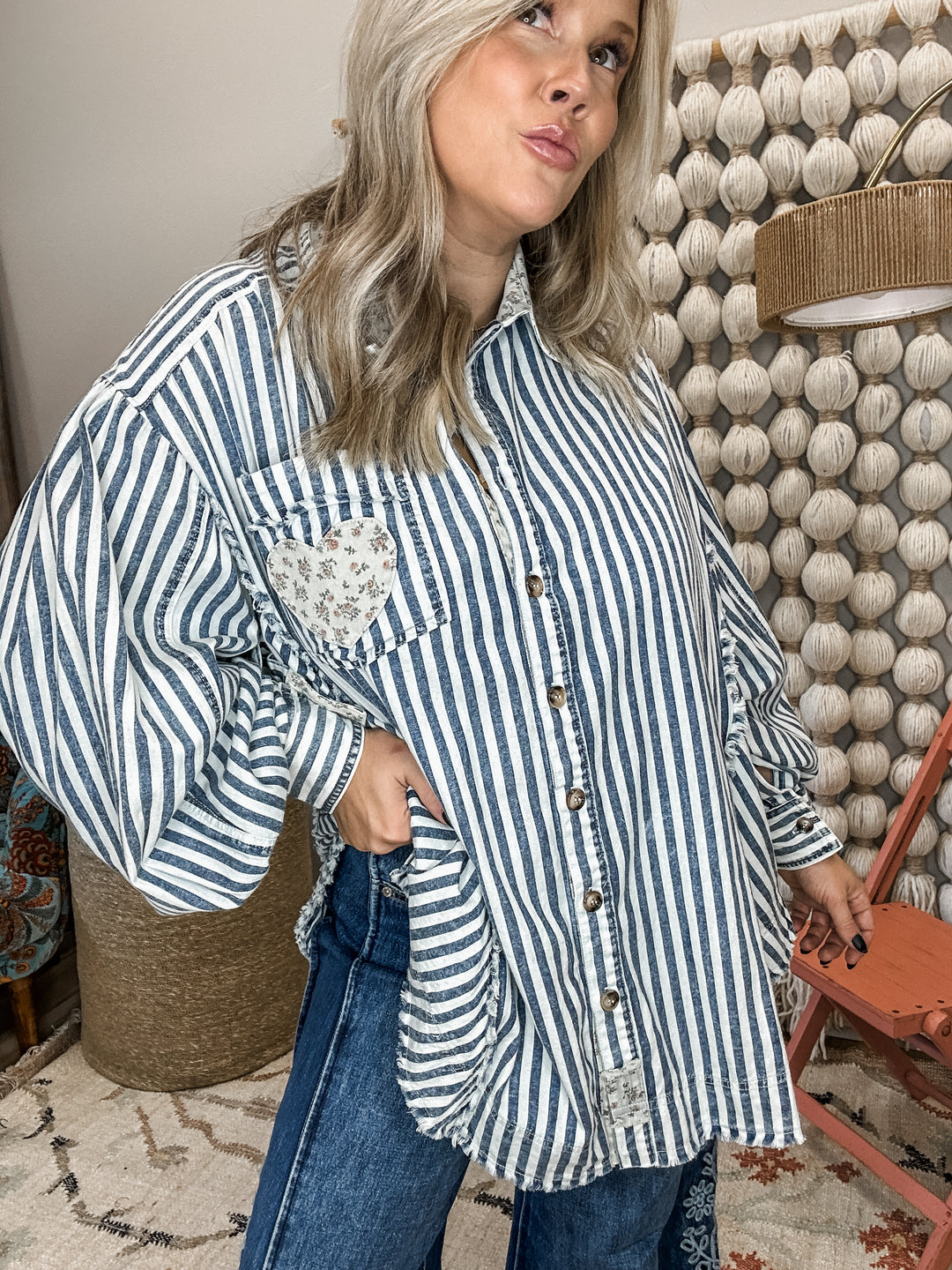 Something Old, Something Blue Top