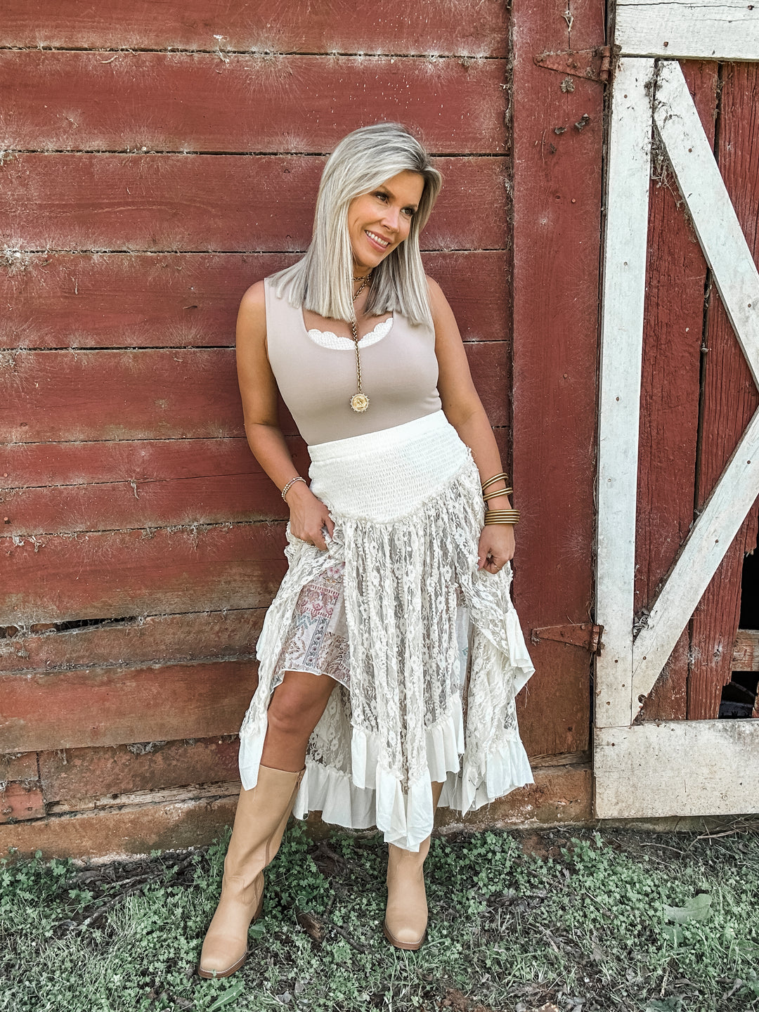 Wild Bloom Maxi Skirt