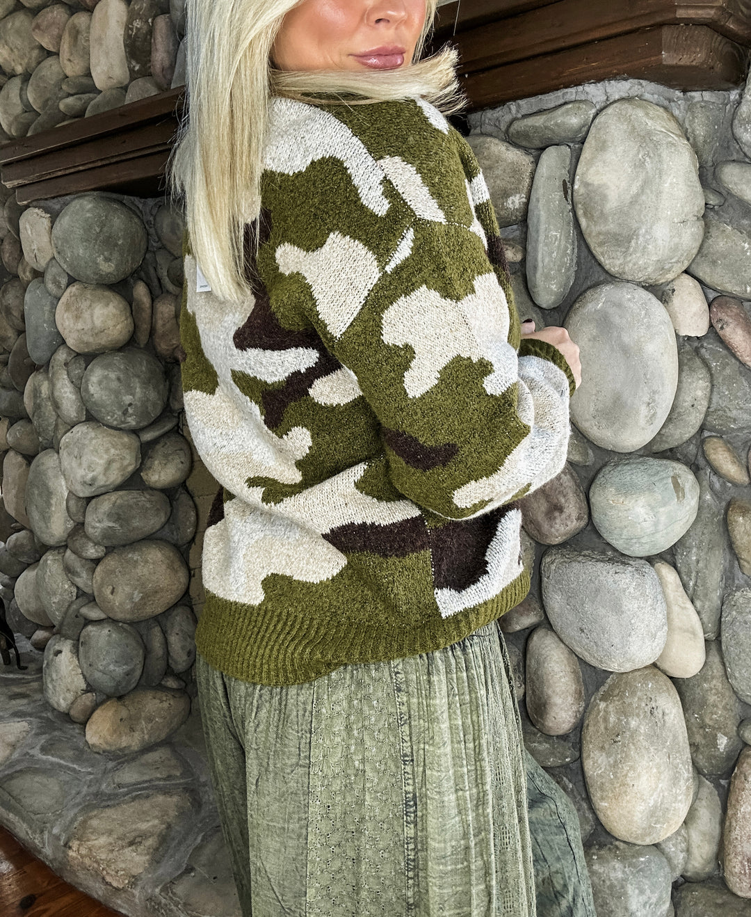 Out of Sight Camo Sweater