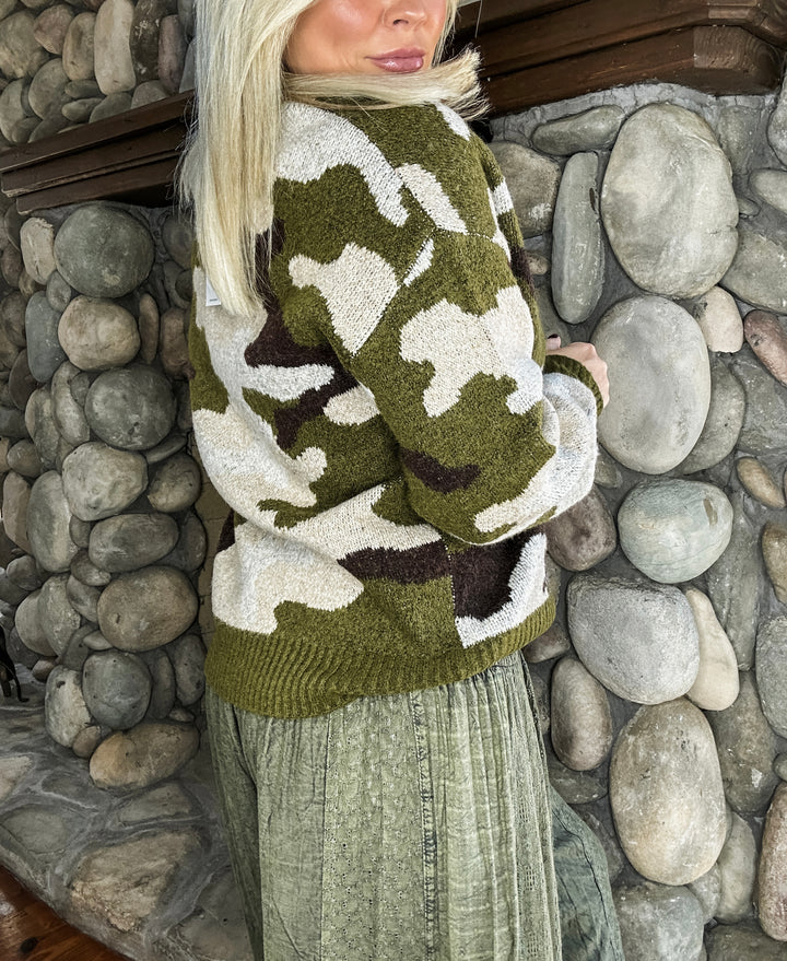 Out of Sight Camo Sweater
