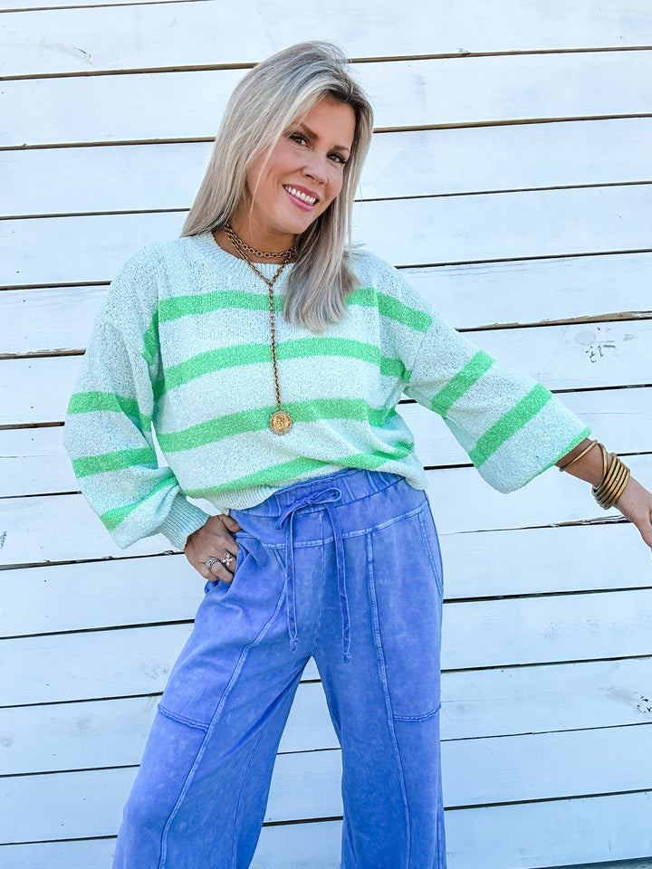 Tidal Stripe Sweater