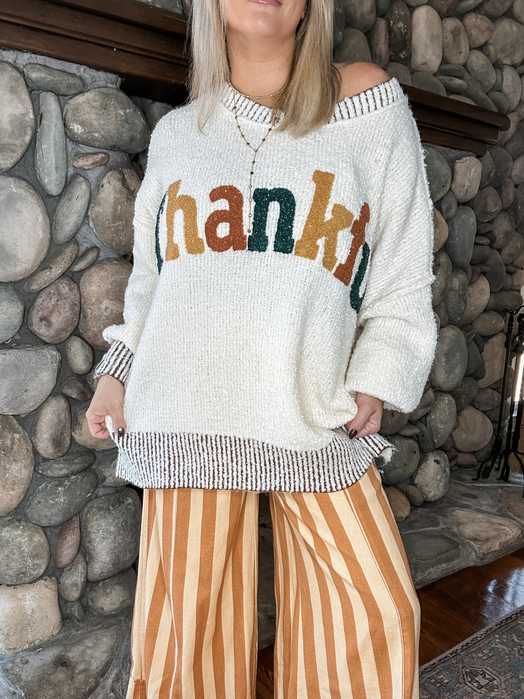 A Little Extra Thankful Sweater