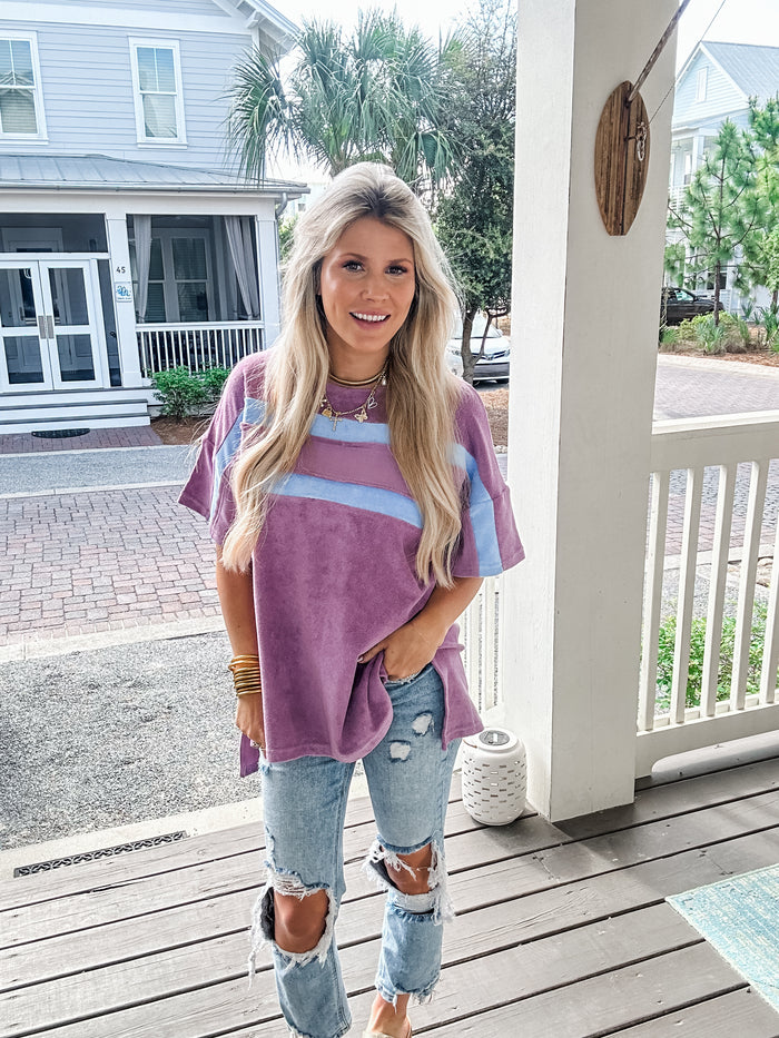 Always Right Color Block Top
