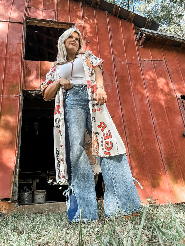 Vintage Tiger Duster/Dress