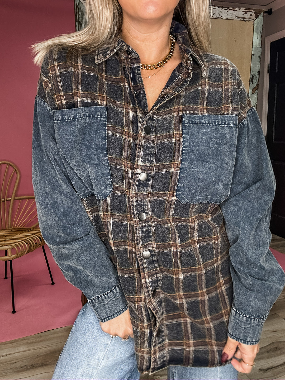 Make Your Move Flannel DOORBUSTER