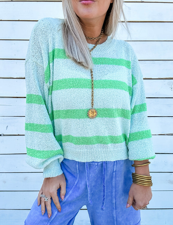 Tidal Stripe Sweater