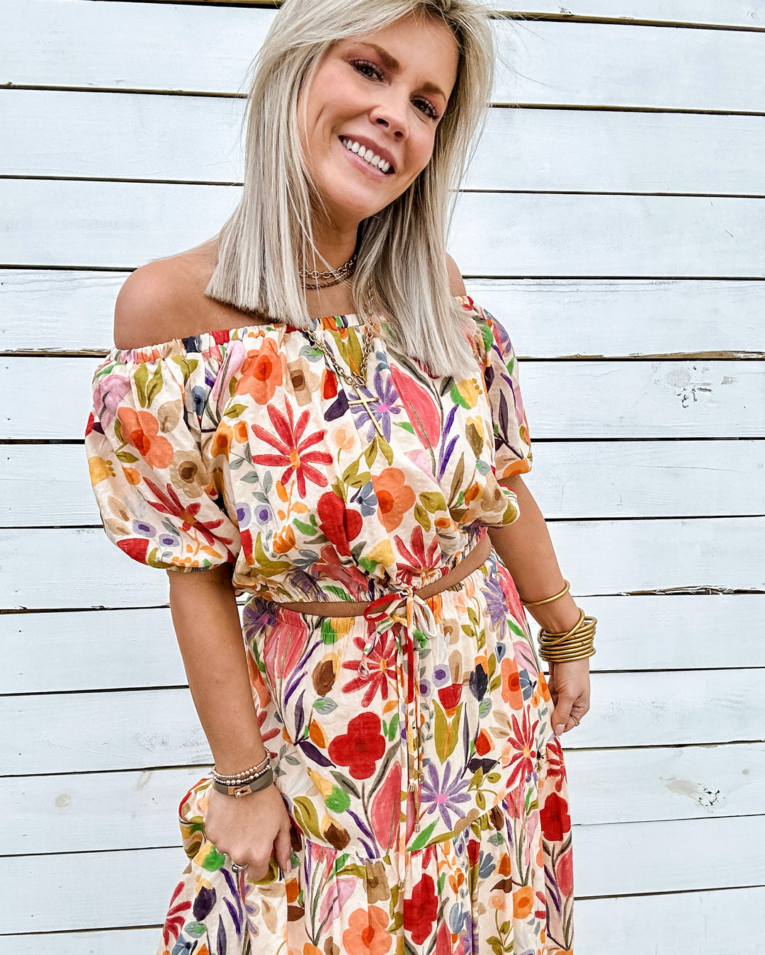 Palm Springs Skirt Set