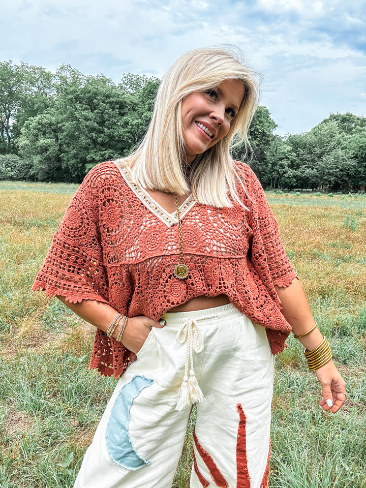 Fine Edge Top - Rust
