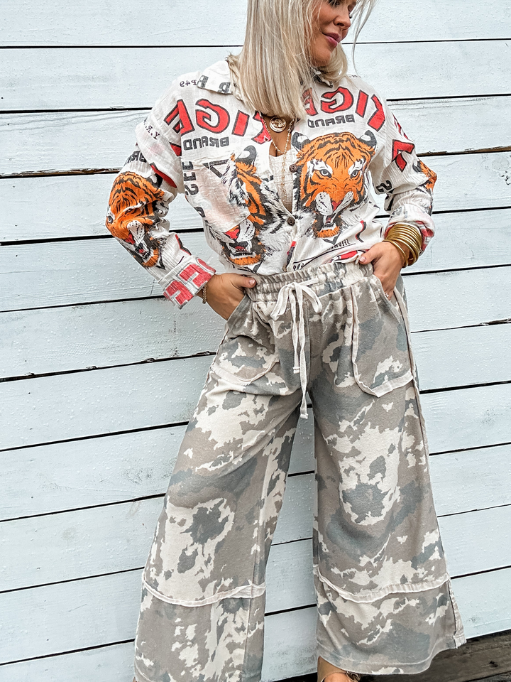 Worn & Wild Camo Crops