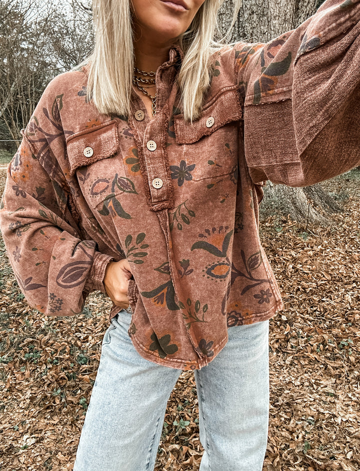 Heirloom Blooms Shacket