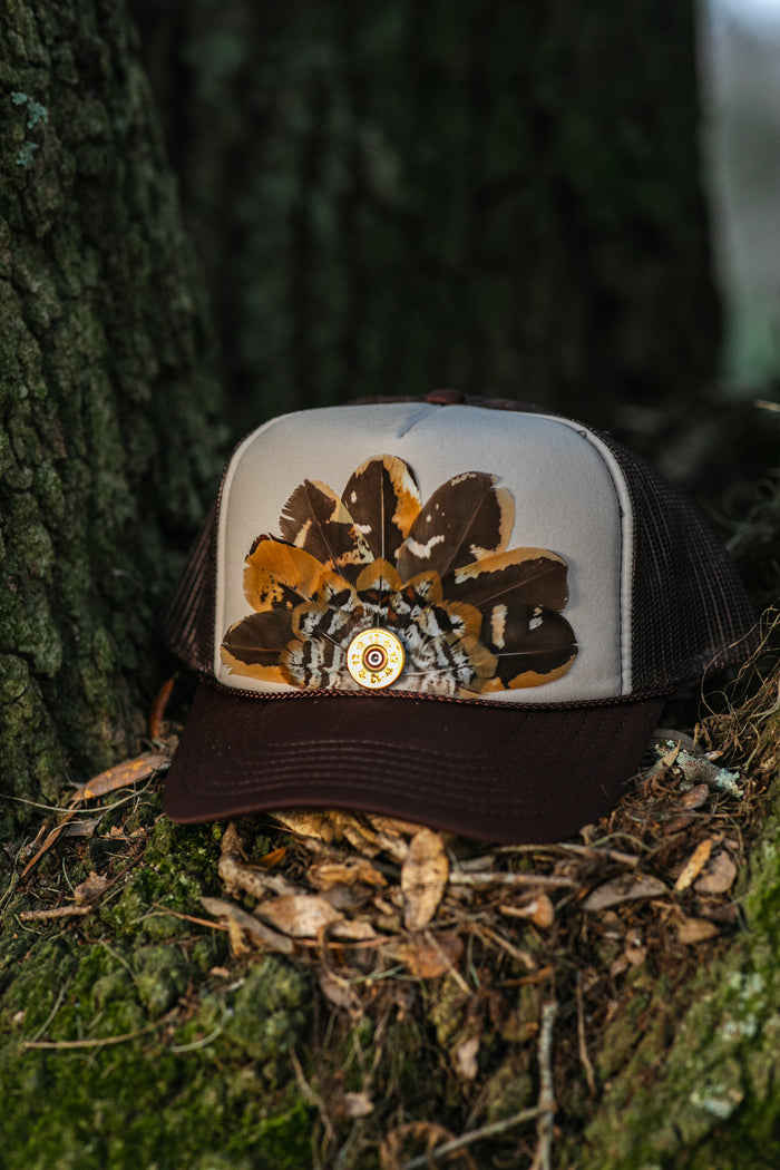 Neural Feathered Combo Trucker Hat