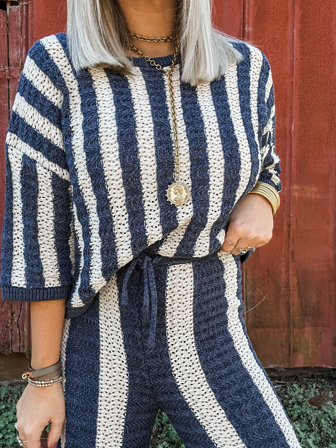 Coastline Coastal Stripe Set