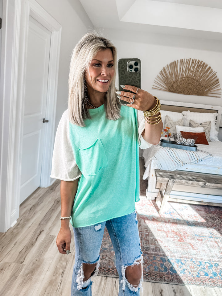 Hometown Hero Relaxed Tee - Mint
