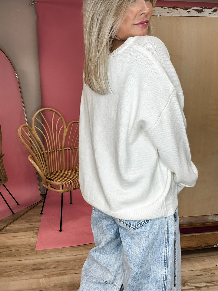 Doodle Mom Graphic Sweater