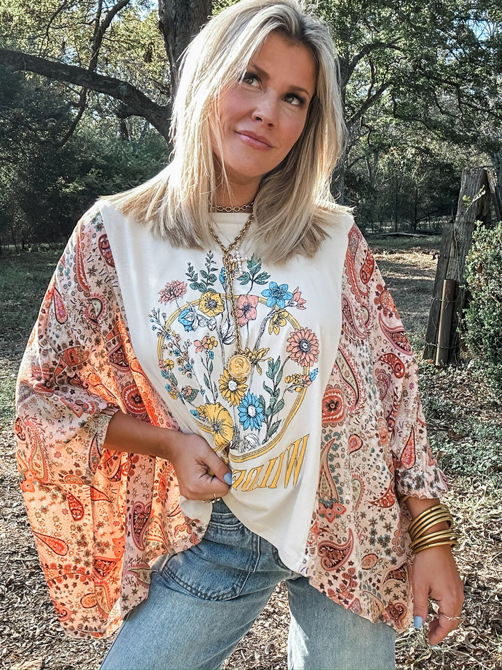 Vintage Wildflowers Graphic Tee