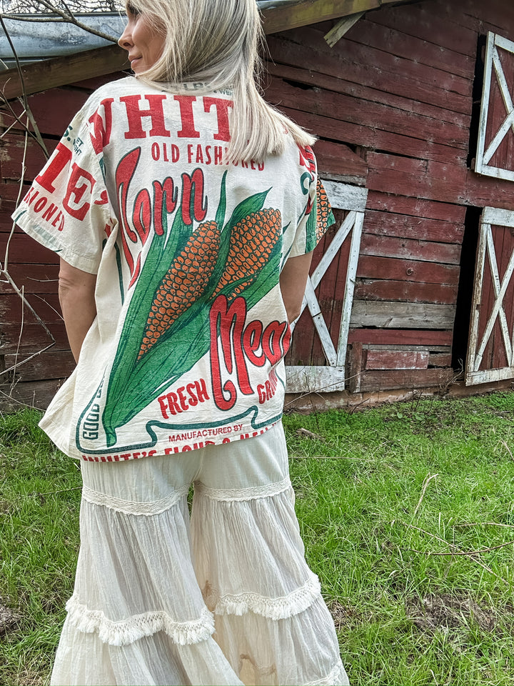 Flour Top with Pockets