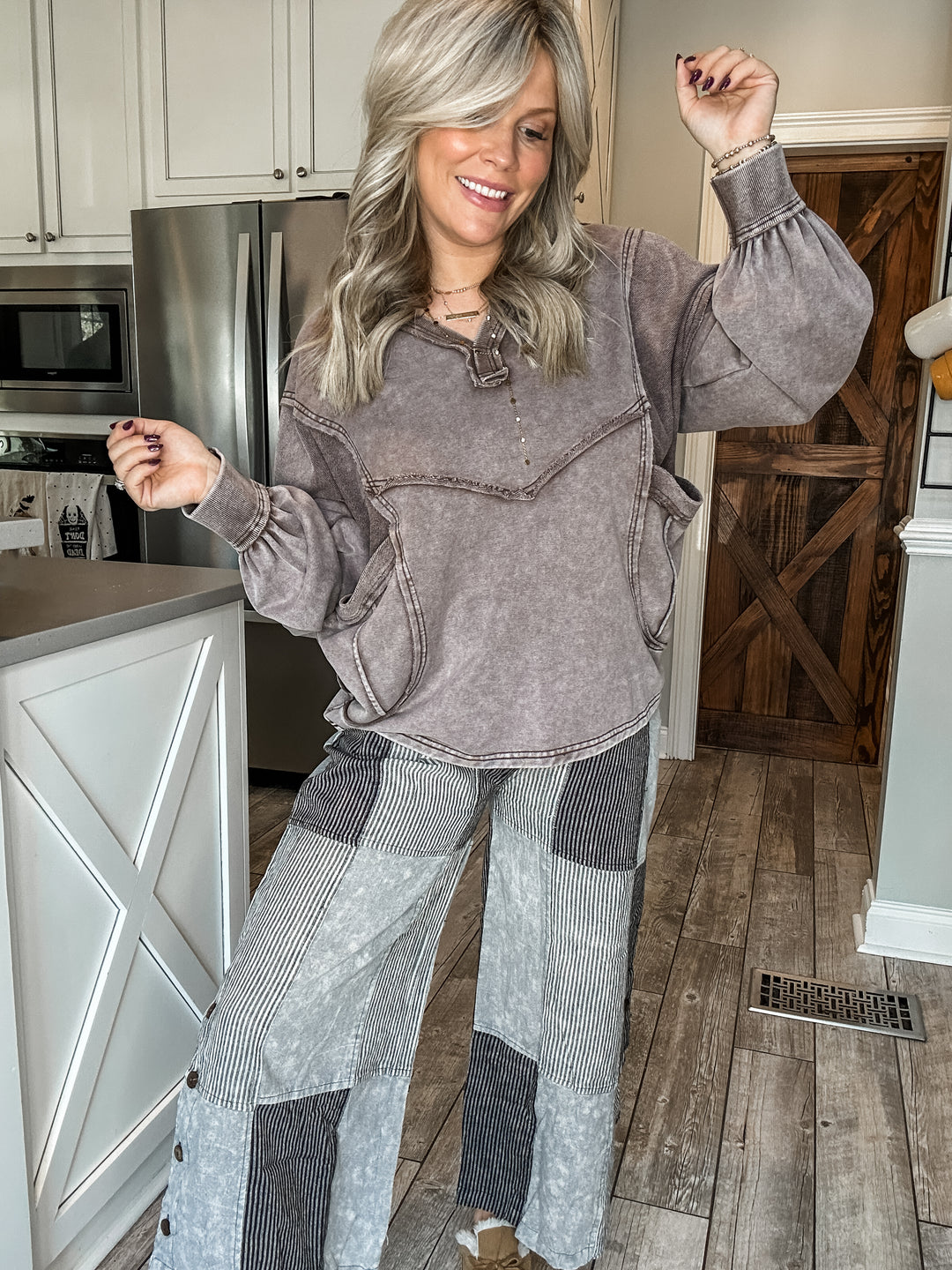 Worn With Love Mineral Wash Top