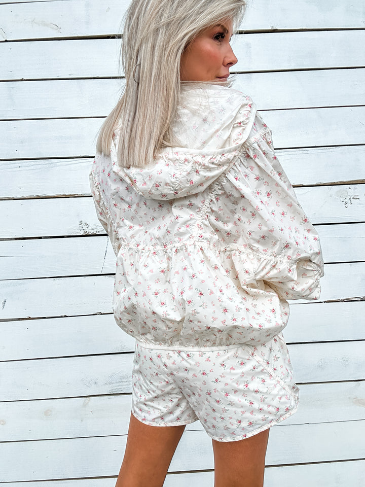 Floral Rush Windbreaker Set