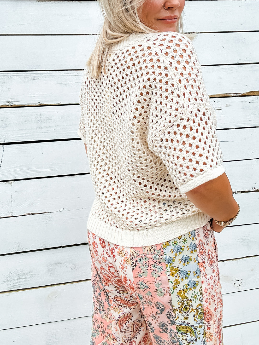 Blush & Bloom Wide Leg Pants
