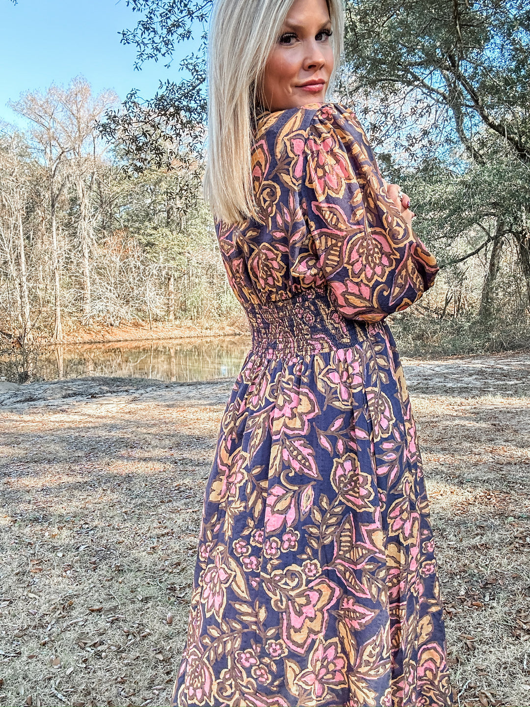 Midnight Bloom Maxi
