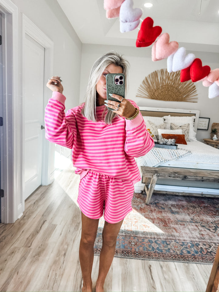 Lover Girl Stripe Set