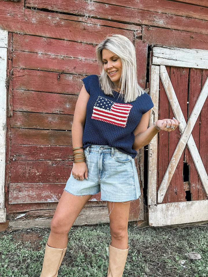 Stars & Stitches Top