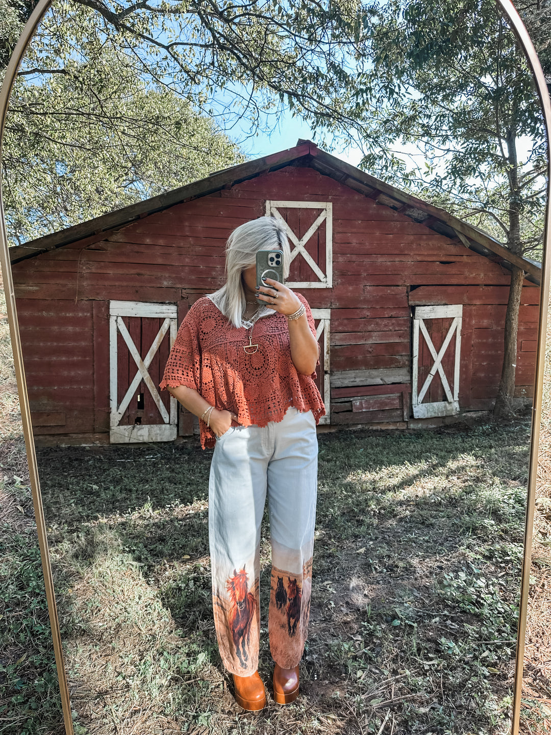 Fine Edge Top - Rust