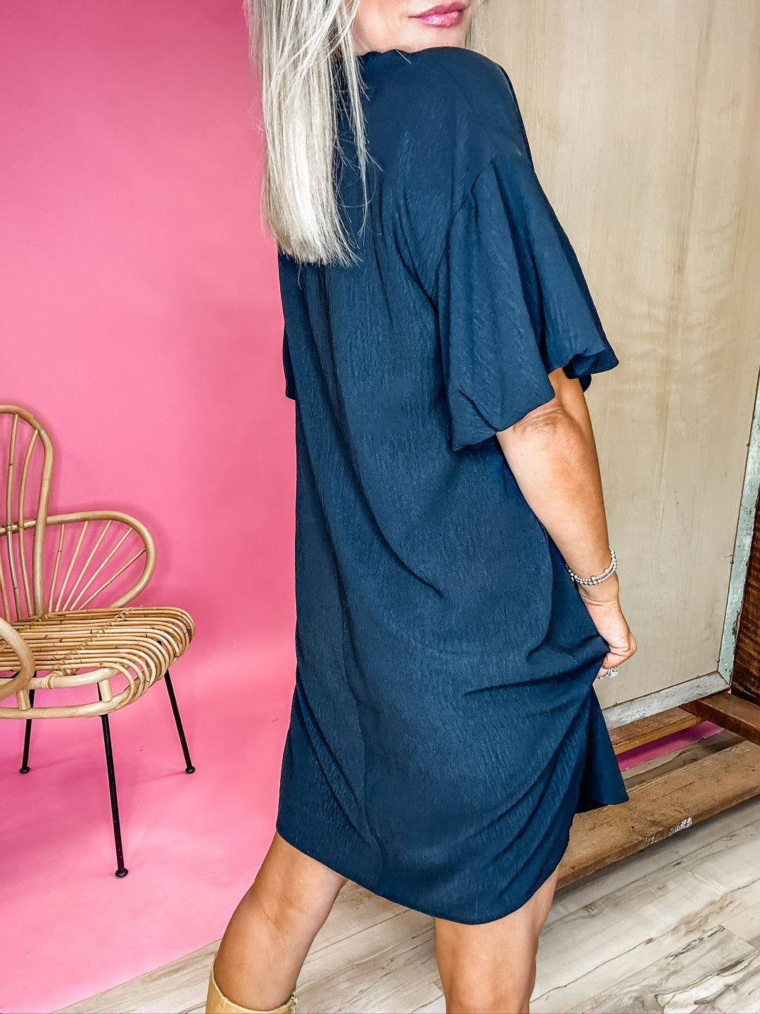 Night Out Black Dress DOORBUSTER