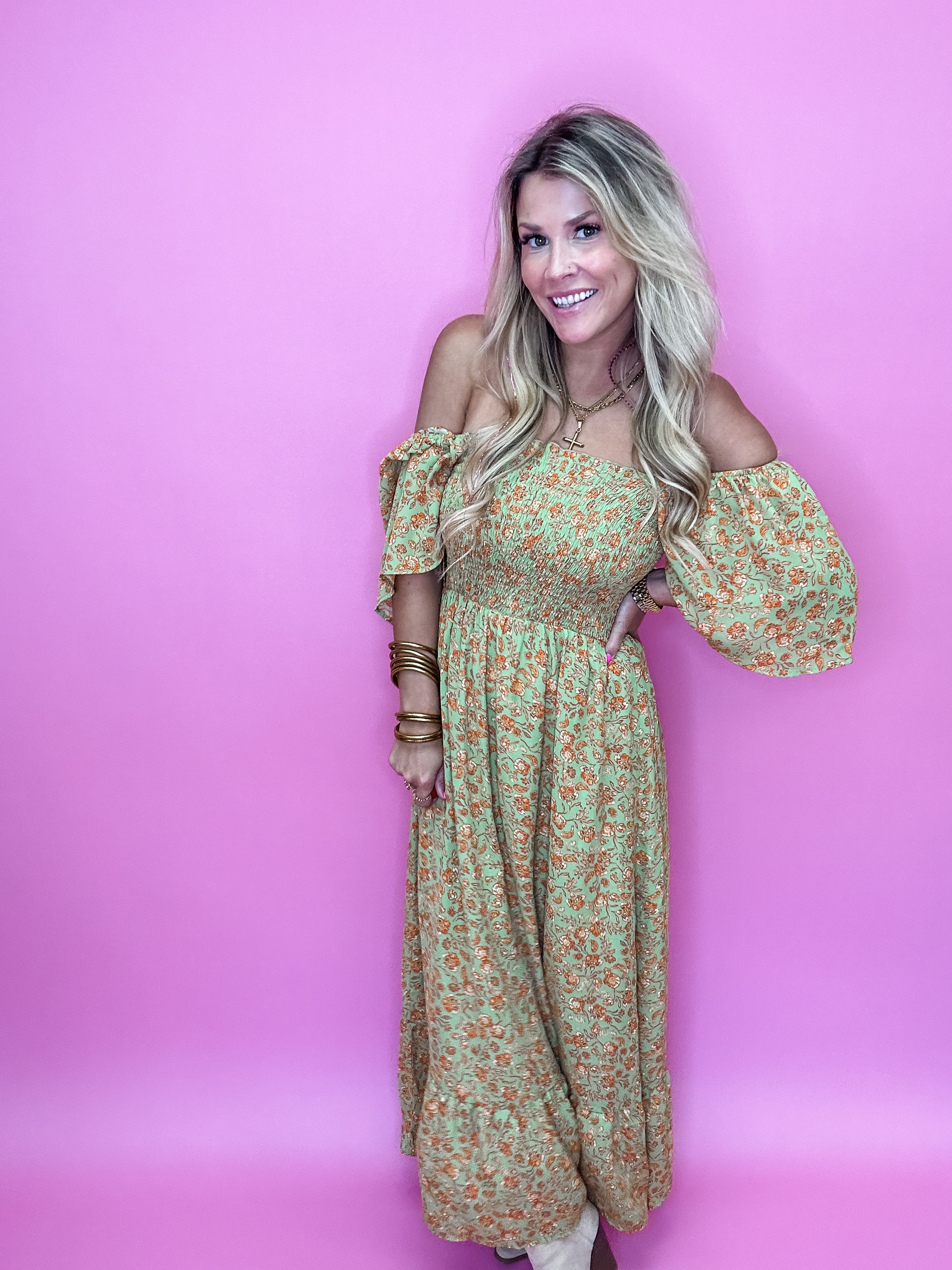 Out Of Sight Midi Dress Hitchin' It Boutique