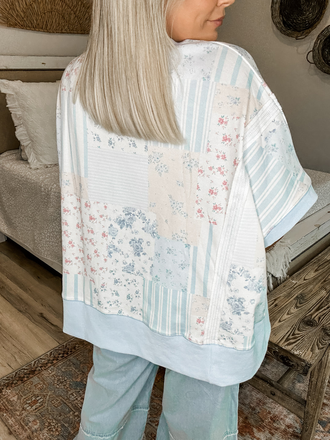 Patchwork Effect Top