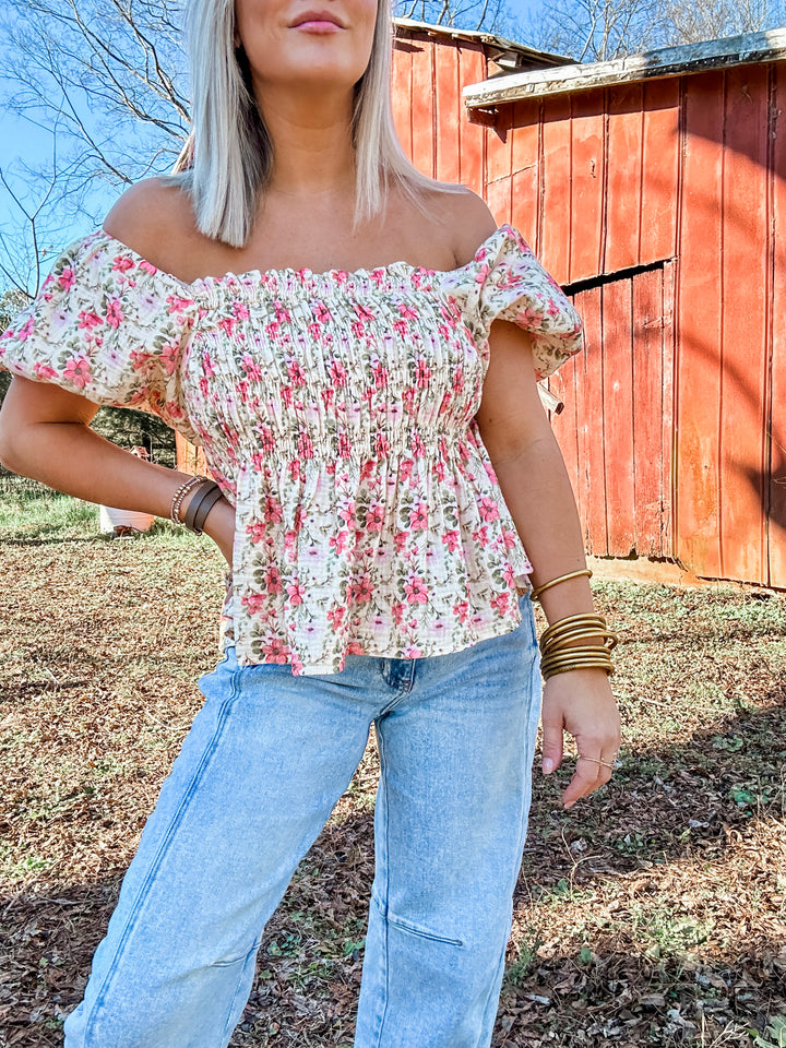 Floral State of Mind Top