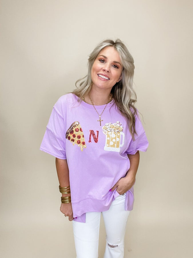 Pizza And Beer Top *FINAL SALE*