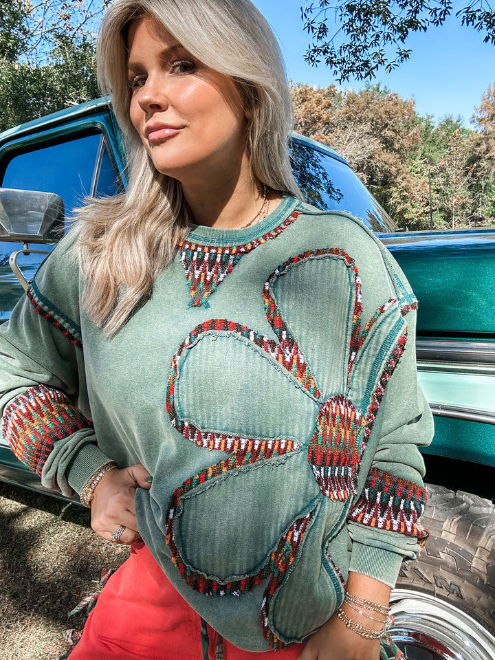 Hint of Holiday Top