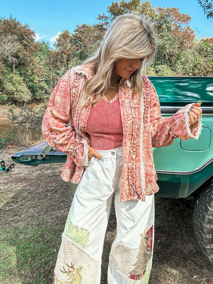Pretty Little Thing Vintage Flannel