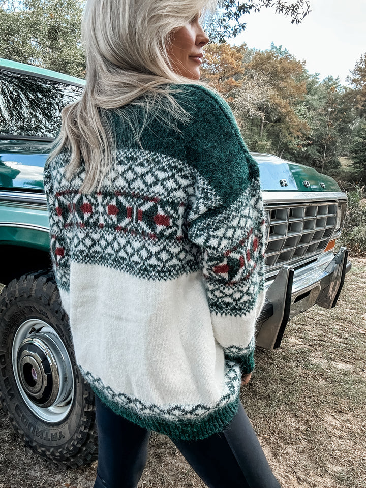 Vintage Charm Sweater