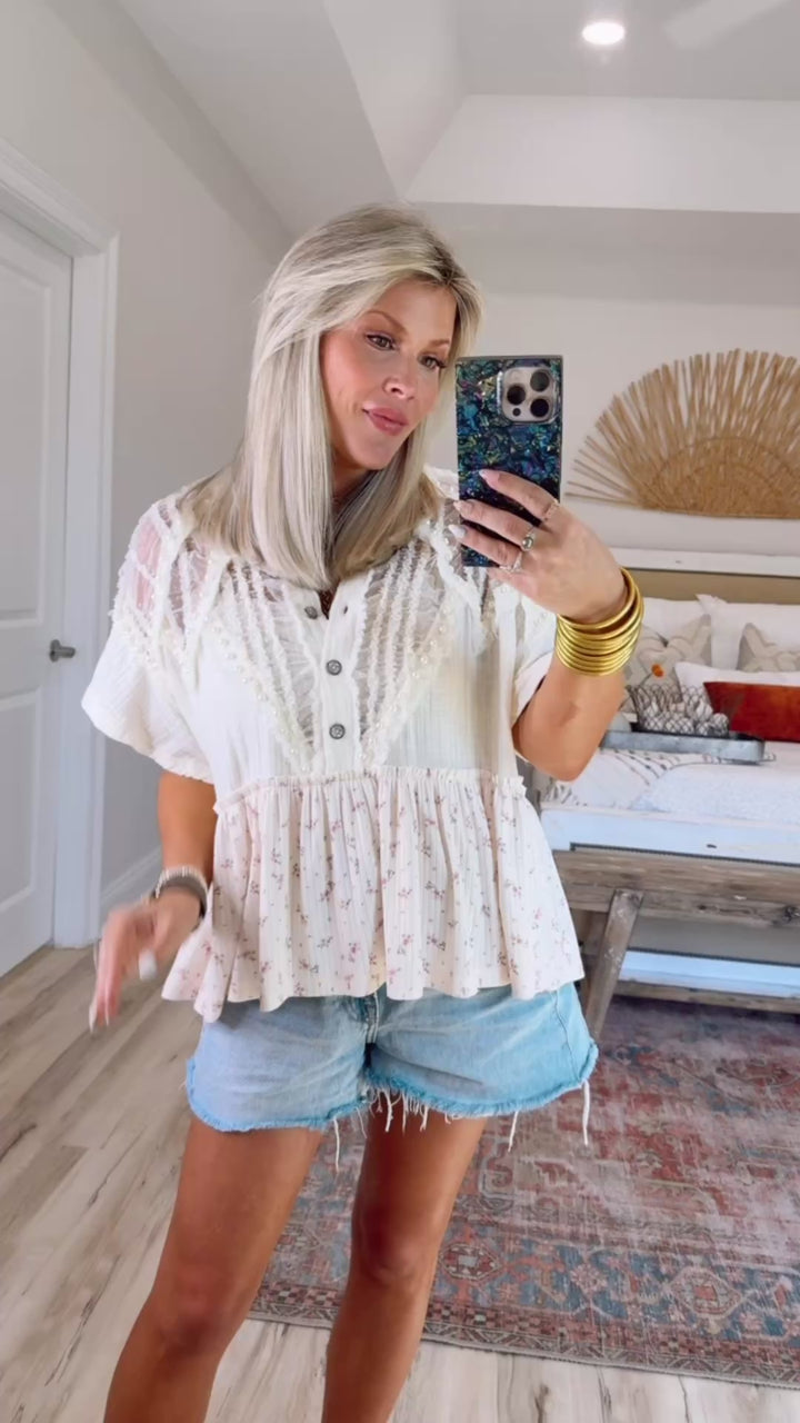 Lace & Love Top