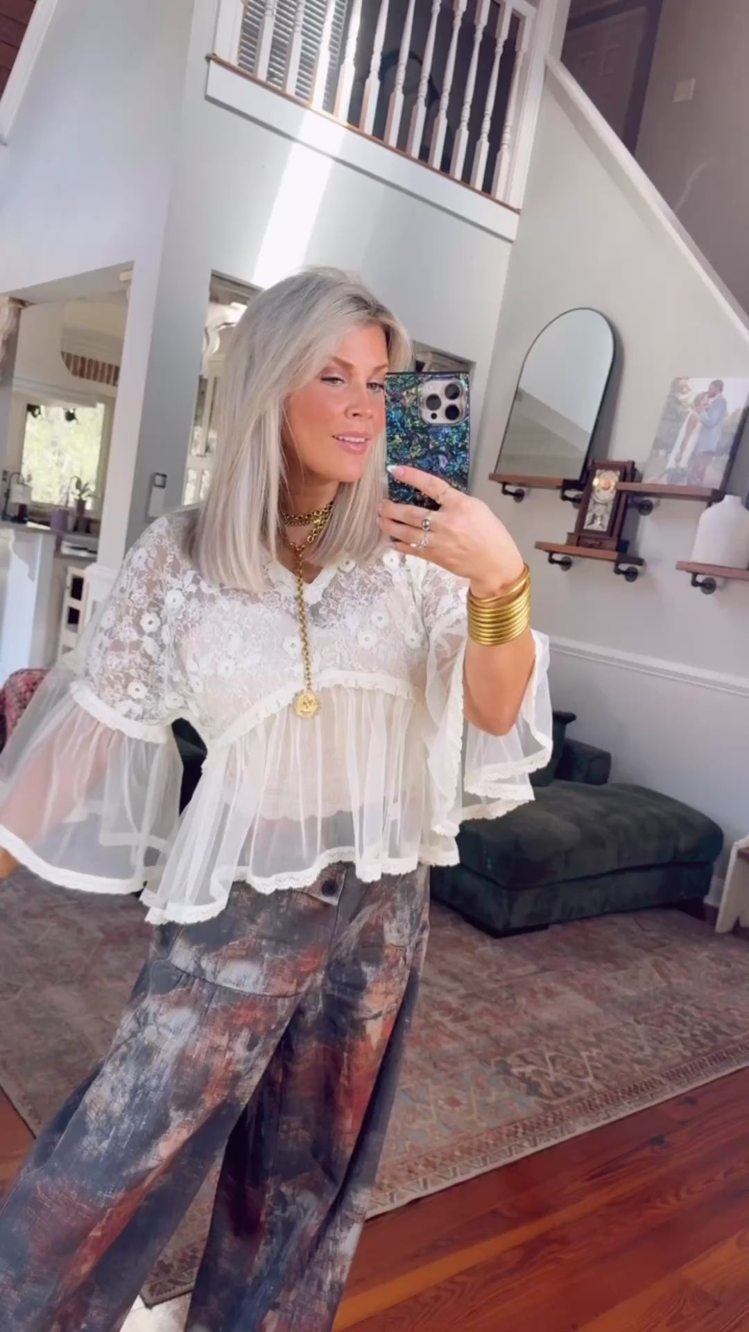 Soft Romance Lace Top