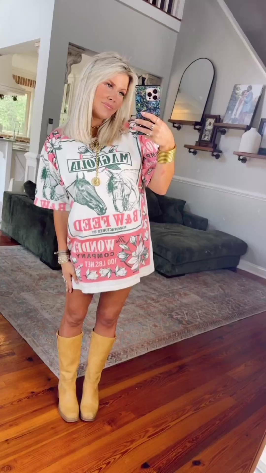 Vintage Magnolia Tee