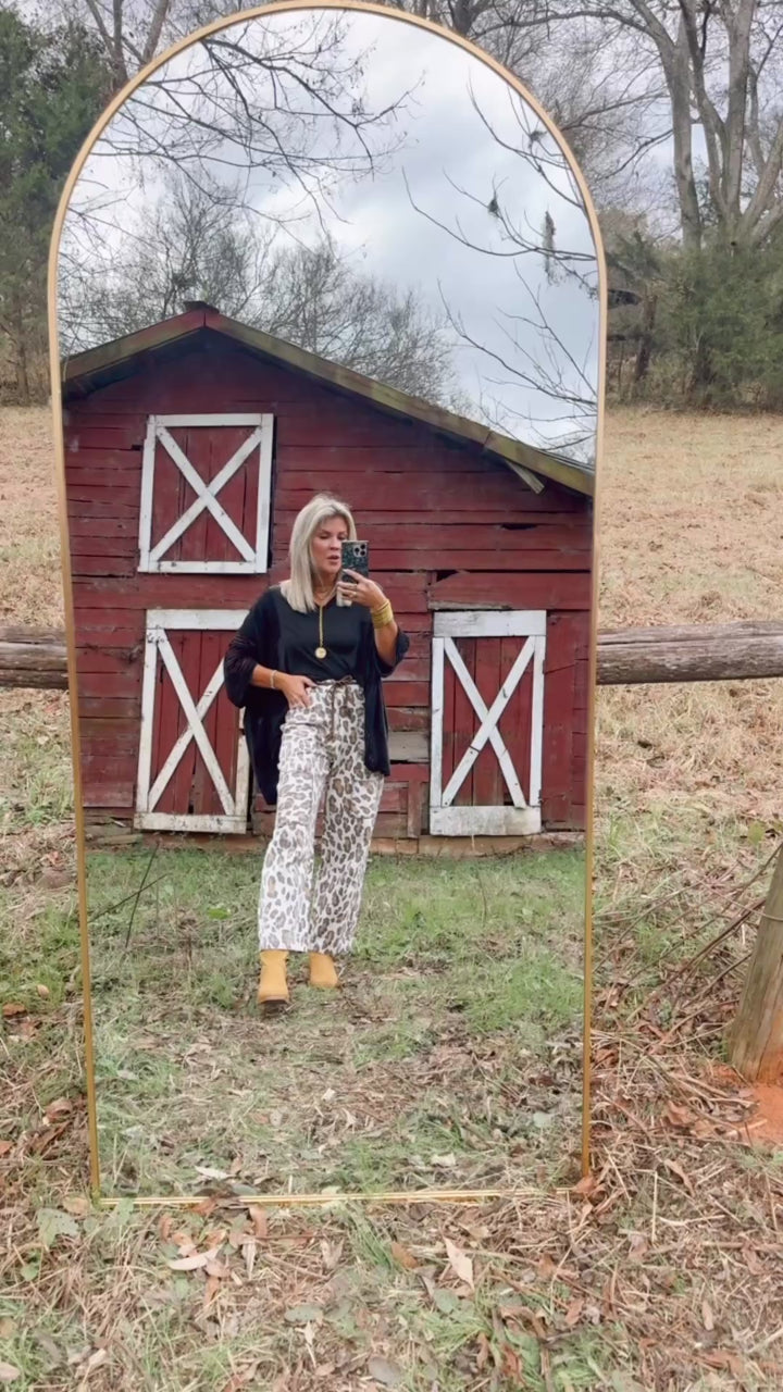 Wild Wash Leopard Patched Barrels