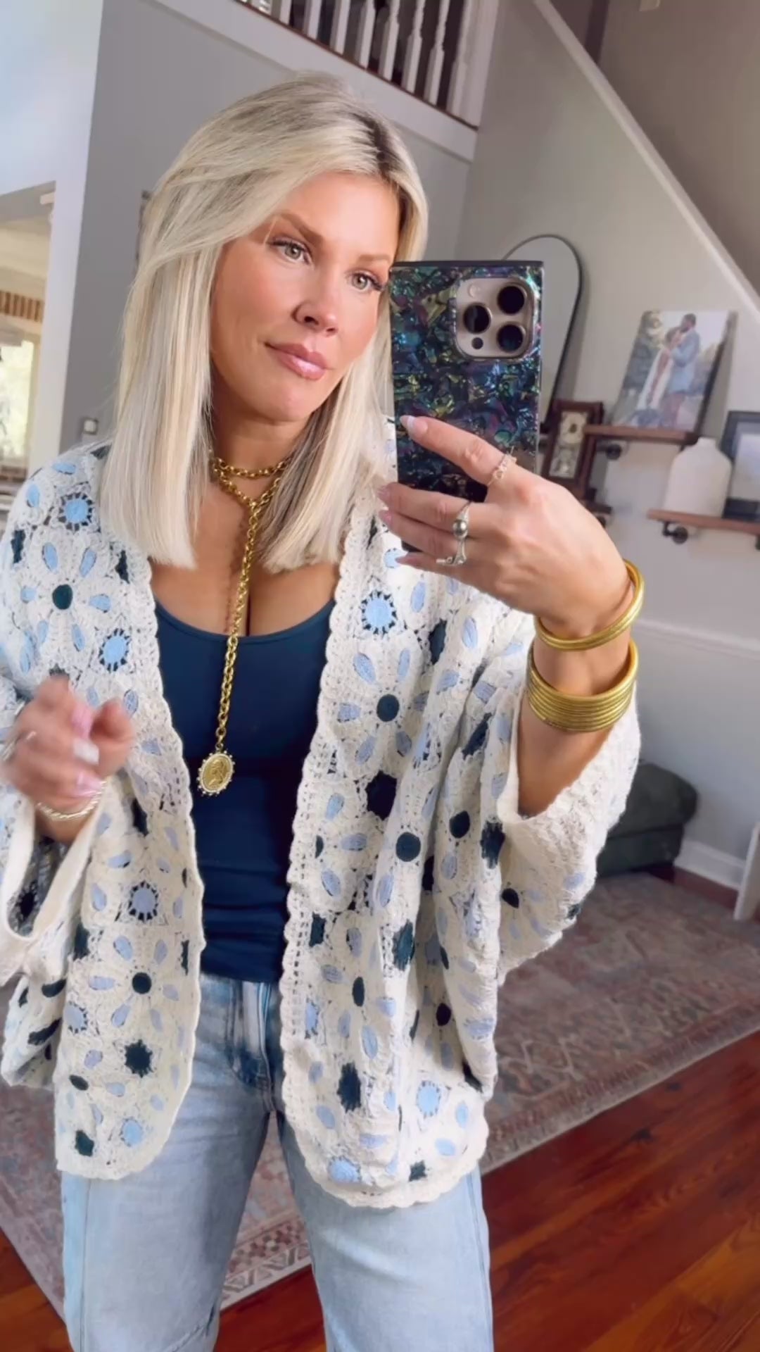 Mixed Feelings Crochet Cardigan