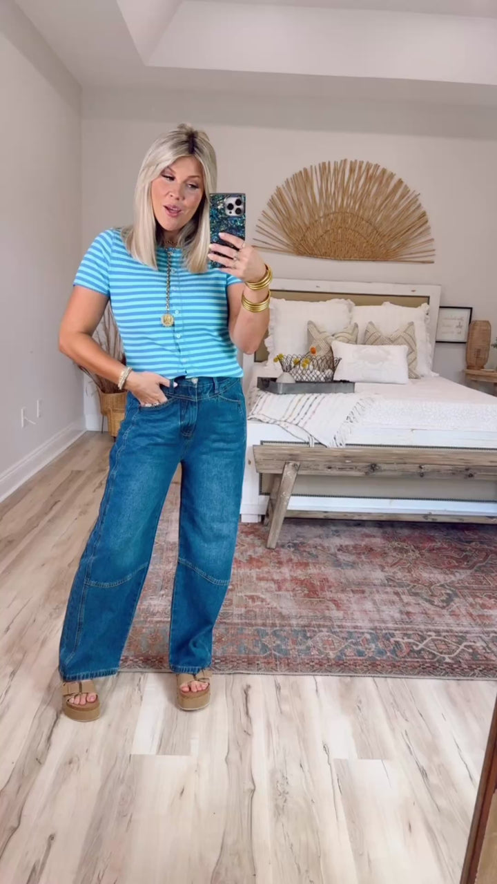 Mint Condition Striped Top